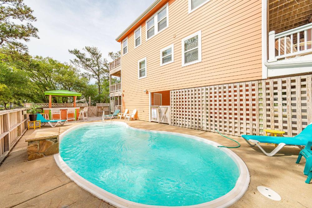Ace's Delight TOO - Nags Head MP 11.5 - Heated Pool/Hot Tub, Pool Table, Tiki Bar, Sauna